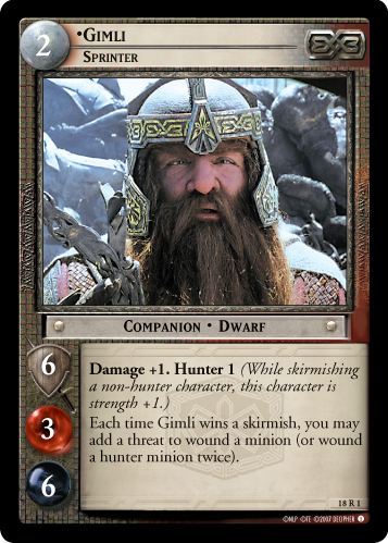 Gimli, Sprinter (18R1)