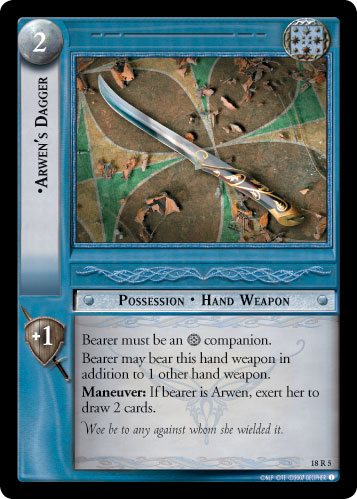Arwen's Dagger (18R5)