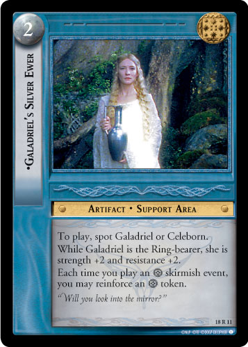 Galadriel's Silver Ewer (18R11)