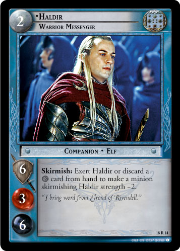 Haldir, Warrior Messenger (18R14)