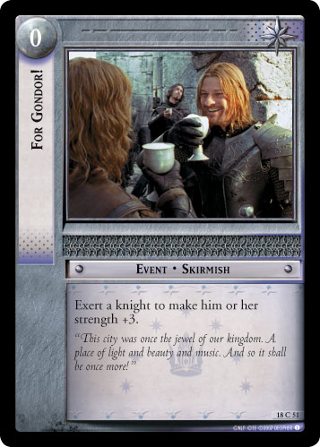 For Gondor! (18C51)