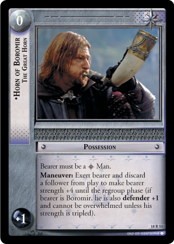 Horn of Boromir, The Great Horn (18R53)