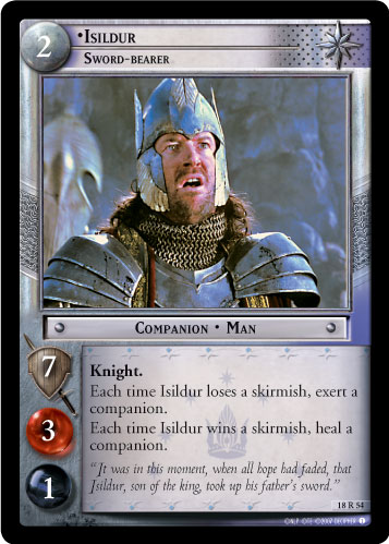Isildur, Sword-Bearer (18R54)