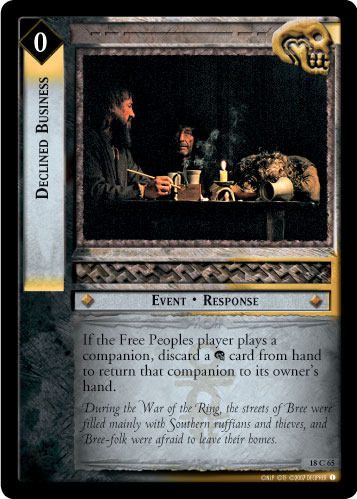 Declined Business (18C65)