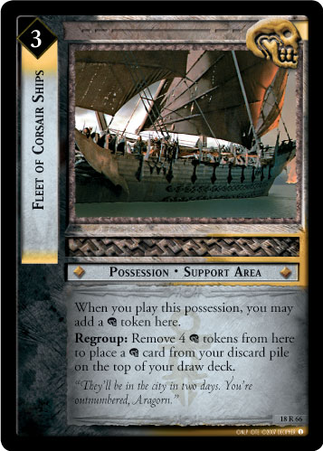Fleet of Corsair Ships (18R66)