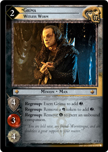 Grima, Witless Worm (18R67)