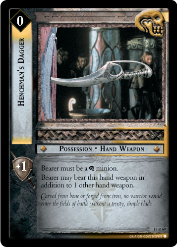Henchman's Dagger (18R69)