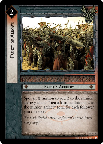Frenzy of Arrows (18U79)