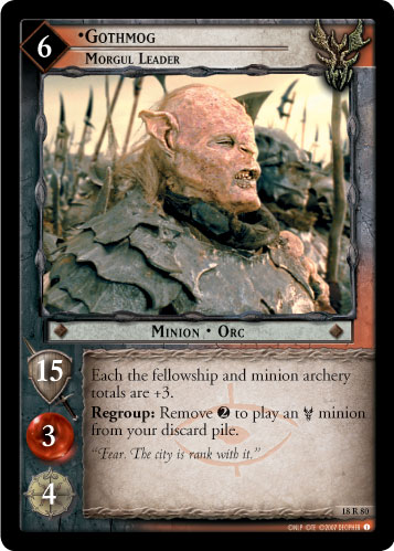 Gothmog, Morgul Leader (18R80)