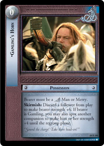 Gamling's Horn (18R100)