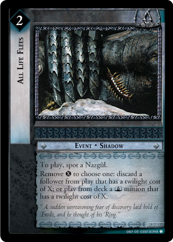 All Life Flees (18U132)