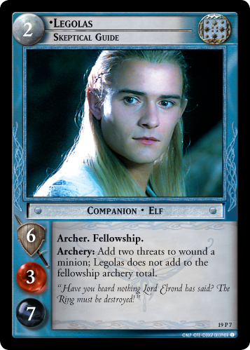 Legolas, Skeptical Guide (19P7)