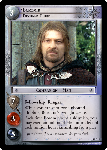Boromir, Destined Guide (19P13)