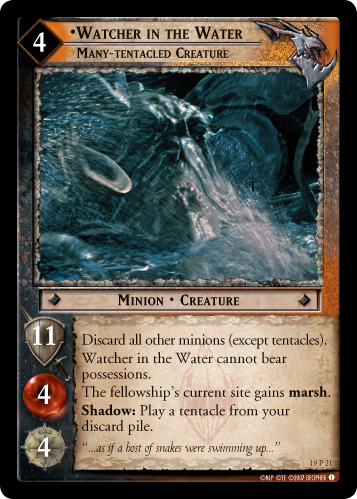 Watcher in the Water, Many-Tentacled Creature (19P21)