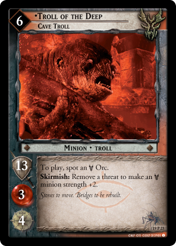 Troll of the Deep, Cave Troll (19P23)