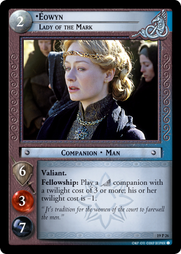 Eowyn, Lady of the Mark (19P26)