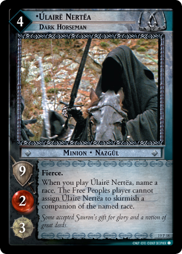 Ulaire Nertea, Dark Horseman (19P38)